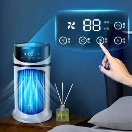 Compact Portable Air Conditioner | Evaporative Cooling Fan with Humidifier for Personalized Comfort 3
