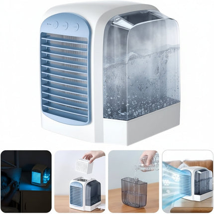 Compact Portable Air Cooler | Evaporative Cooling Fan with Digital Display | Personal Comfort for Small Spaces 2