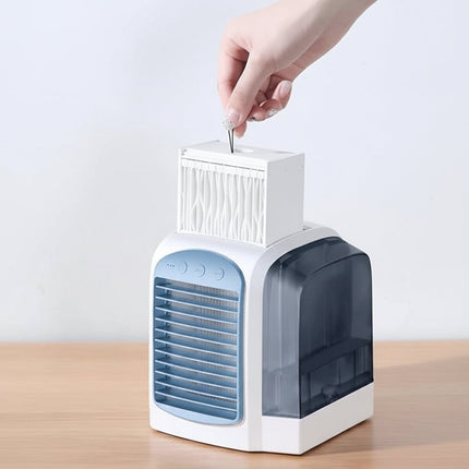 Compact Portable Air Cooler | Evaporative Cooling Fan with Digital Display | Personal Comfort for Small Spaces 3