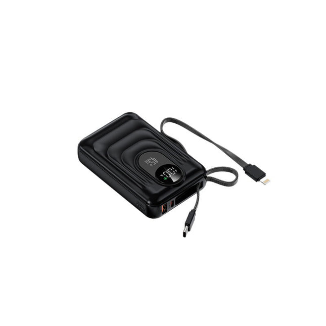 Compact Portable Power Bank with Fast Wireless Charging & LED Display 1
