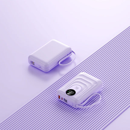 Compact Portable Power Bank with Fast Wireless Charging & LED Display 3