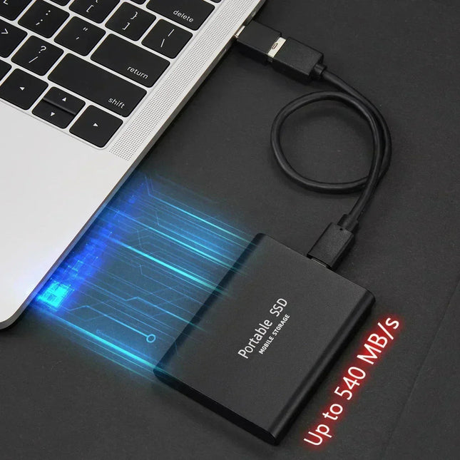 Compact Portable SSD External Hard Drive with High-Speed Data Transfer | Reliable Storage for Work and Travel 1