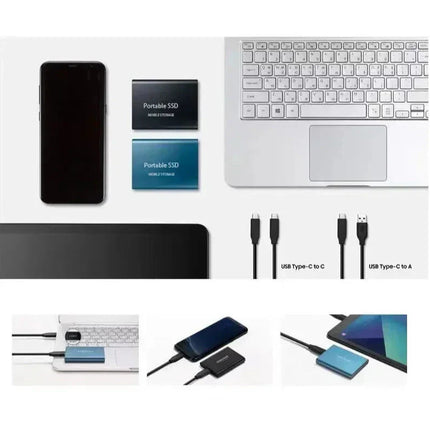 Compact Portable SSD External Hard Drive with High-Speed Data Transfer | Reliable Storage for Work and Travel 4