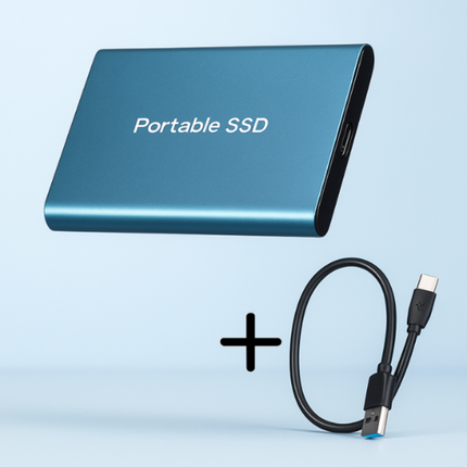 Compact Portable SSD | Fast USB-C External Hard Drive with 1050 MB/s Transfer Speed | Reliable Storage for All Your Files 1