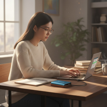 Compact Portable SSD | Fast USB-C External Hard Drive with 1050 MB/s Transfer Speed | Reliable Storage for All Your Files 5
