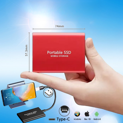Compact SSD | 512GB Portable External Drive with Fast Transfer Speed | Lightweight Storage for Easy Mobility 7