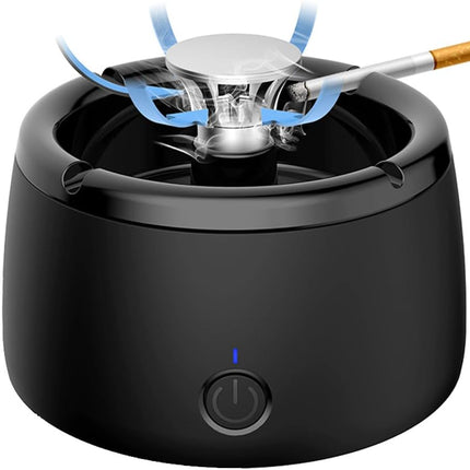 Compact Smokeless Ashtray with Triple Air Purifier Filter for Cleaner Air 0