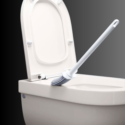 Compact Toilet Brush with Ergonomic Handle & Durable Bristles for Deep Cleaning 1