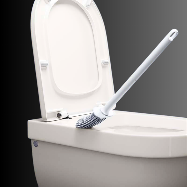 Compact Toilet Brush with Ergonomic Handle & Durable Bristles for Deep Cleaning 1