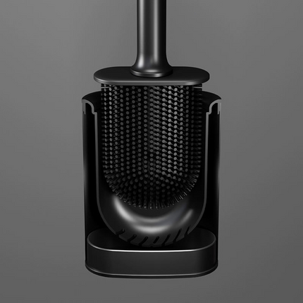 Compact Toilet Brush with Ergonomic Handle & Durable Bristles for Deep Cleaning 3