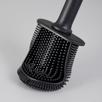 Compact Toilet Brush with Ergonomic Handle & Durable Bristles for Deep Cleaning 4