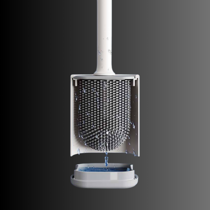 Compact Toilet Brush with Ergonomic Handle & Durable Bristles for Deep Cleaning 5
