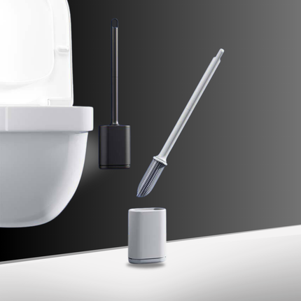 Compact Toilet Brush with Ergonomic Handle & Durable Bristles for Deep Cleaning 6