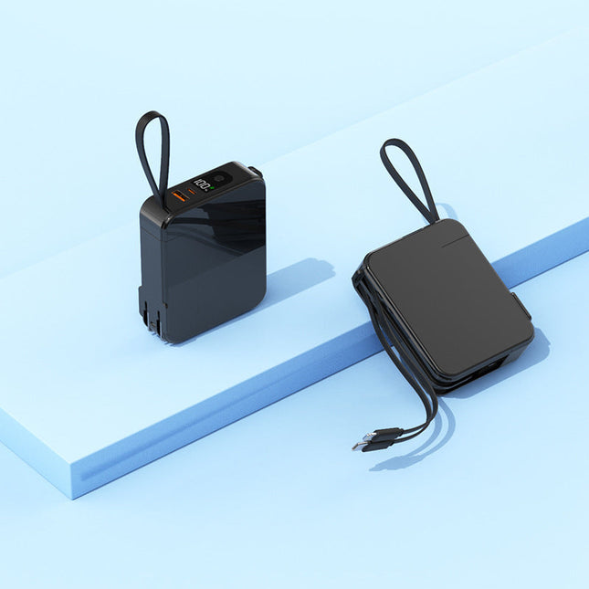 Compact Travel Charger | USB-C Charging with Digital Display for On-the-Go Convenience 0