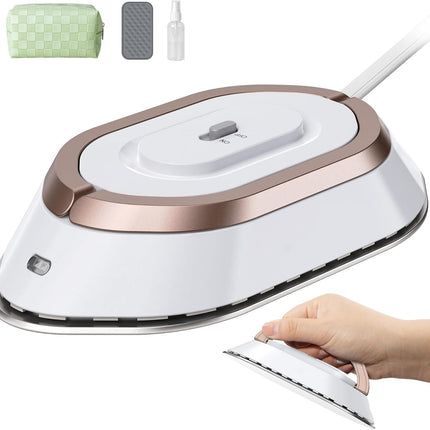 Compact Travel Iron | Dual Voltage Lightweight Design with Rapid Heat 0