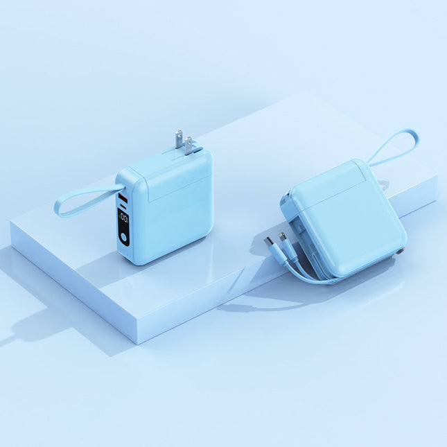 Compact USB C Wall Charger | Dual USB Ports with Smart Charge Technology | Efficient Power Supply for All Devices 0