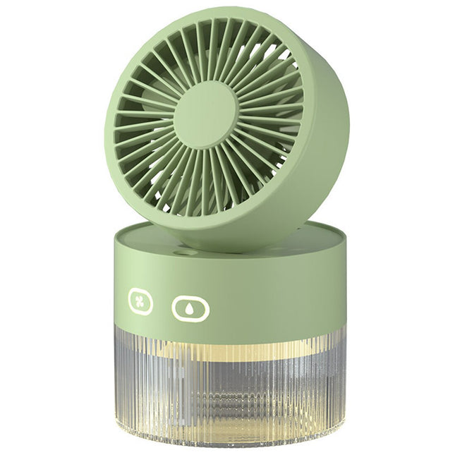 Compact USB Mini Fan Portable with Atomization Technology | Quiet Operation for Refreshing Cool Air 0