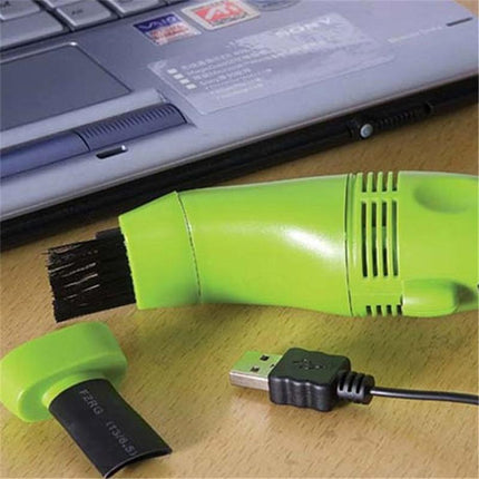 Compact USB Vacuum Cleaner for Keyboards & Electronics with Built-in Lighting | Multi-Use Design for Effective Dust Removal 3