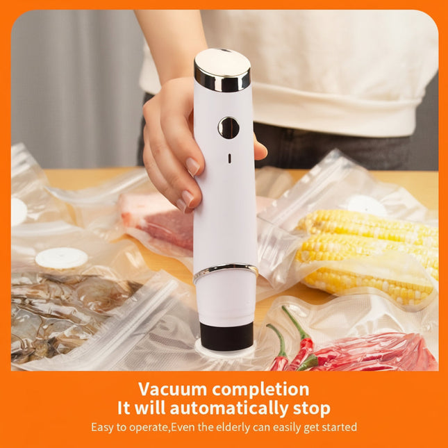 Compact Vacuum Sealer | Portable USB Rechargeable Food Storage Machine for Freshness 1