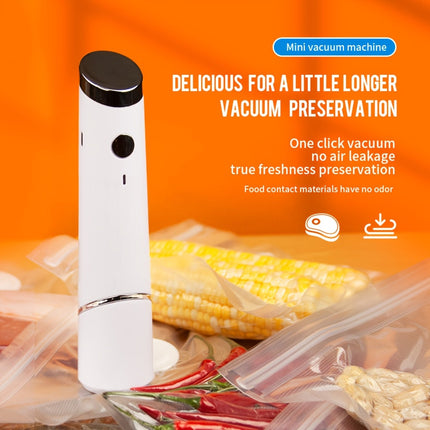 Compact Vacuum Sealer | Portable USB Rechargeable Food Storage Machine for Freshness 3