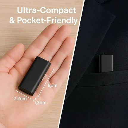 Compact Voice Recorder | Miniature Audio Recorder with Sound Activation | Ideal for Stealth Recording 5