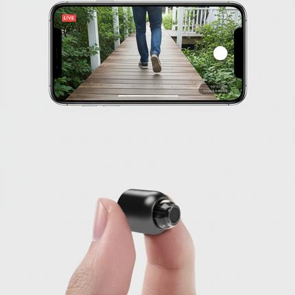 Compact WiFi Security Camera | Wireless Home Security Cameras with Night Vision & Motion Alerts for Enhanced Monitoring 1