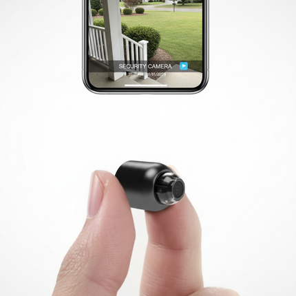Compact WiFi Security Camera | Wireless Home Security Cameras with Night Vision & Motion Alerts for Enhanced Monitoring 3
