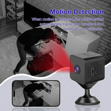 Compact Wireless Camera | Night Vision & Motion Sensor for Home Security 5