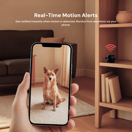 Compact Wireless Security Camera System with 1080P Video & Night Vision | Discreet Indoor Monitoring for Enhanced Home Security 3