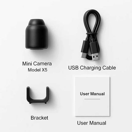 Compact Wireless Security Camera System with 1080P Video & Night Vision | Discreet Indoor Monitoring for Enhanced Home Security 6