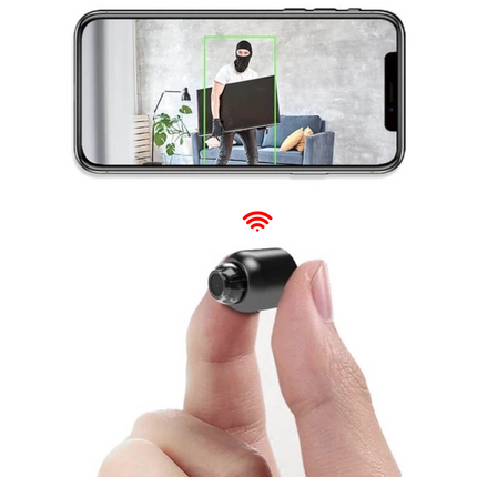 Compact Wireless Security Camera System with 1080P Video & Night Vision | Discreet Indoor Monitoring for Enhanced Home Security 7