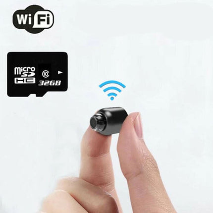 Compact Wireless Security Camera System with 1080P Video & Night Vision | Discreet Indoor Monitoring for Enhanced Home Security 8