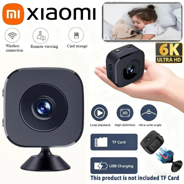 Compact Wireless Security Camera with 8K Video & Night Vision | Smart Surveillance Solution for Home and Outdoor Safety 1