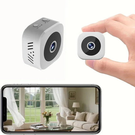 Compact Wireless Security Camera with 8K Video & Night Vision | Smart Surveillance Solution for Home and Outdoor Safety 7
