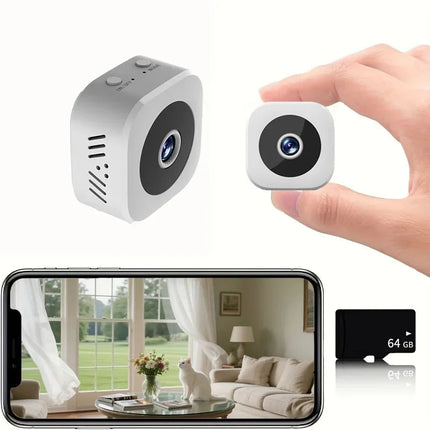 Compact Wireless Security Camera with 8K Video & Night Vision | Smart Surveillance Solution for Home and Outdoor Safety 9
