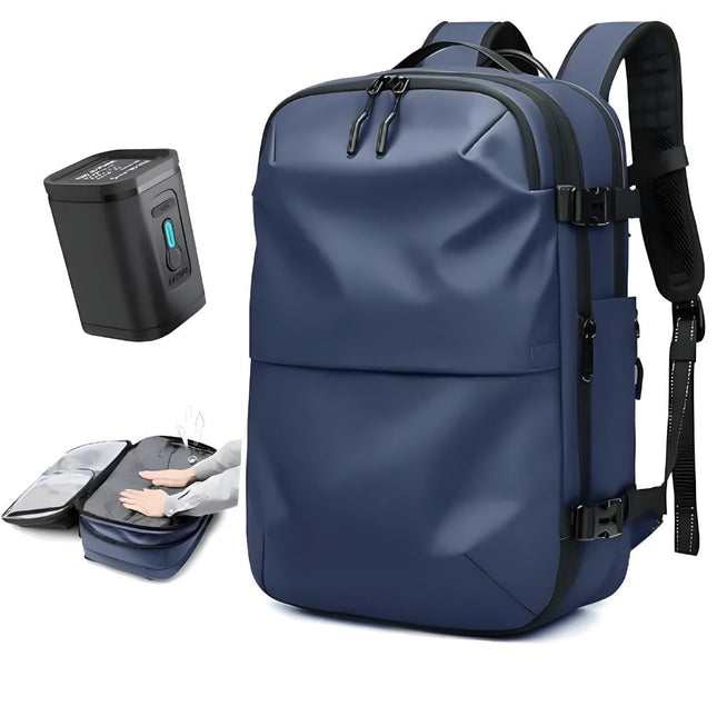 Compression Travel Backpack with Vacuum Technology | Space-Saving Design for Organized Journeys 1