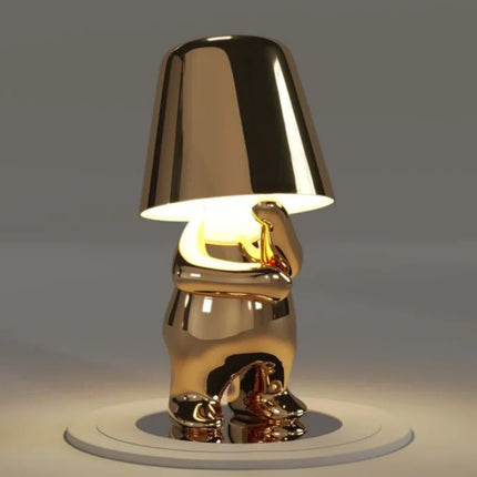 Dimmable Touch-Controlled LED Lamp with Adjustable Brightness | Portable Artistic Lighting for Home Decor
