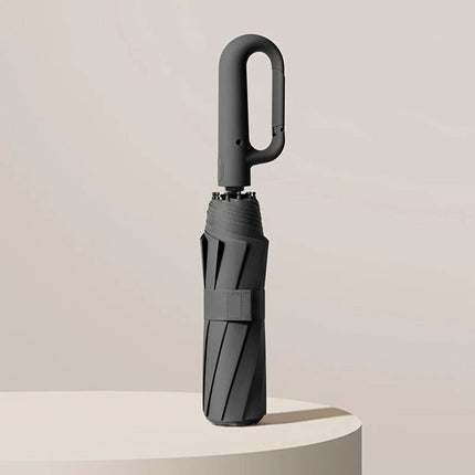 Contemporary Compact Umbrella with UPF50+ Protection | Durable and Portable Design for All Weather 0