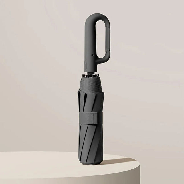 Contemporary Compact Umbrella with UPF50+ Protection | Durable and Portable Design for All Weather 0