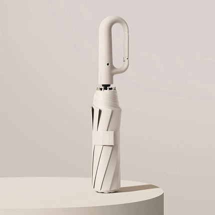 Contemporary Compact Umbrella with UPF50+ Protection | Durable and Portable Design for All Weather 2