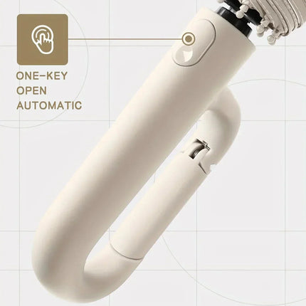 Contemporary Compact Umbrella with UPF50+ Protection | Durable and Portable Design for All Weather 8