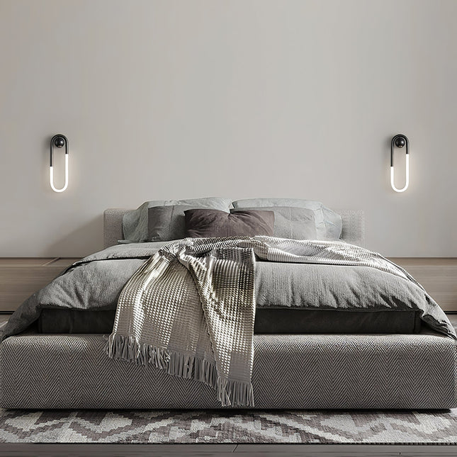 Contemporary LED Wall Lamp with Minimalist Design & Warm Glow for Elegant Interiors 1