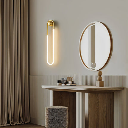 Contemporary LED Wall Lamp with Minimalist Design & Warm Glow for Elegant Interiors 7