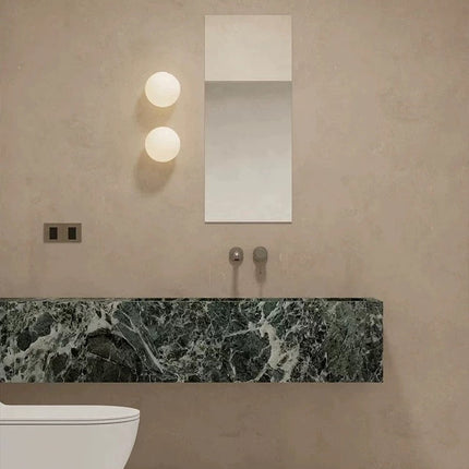 Contemporary LED Wall Sconce | Globe Design with Energy-Efficient Illumination | Versatile Lighting for Modern Interiors 1