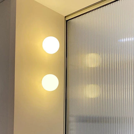Contemporary LED Wall Sconce | Globe Design with Energy-Efficient Illumination | Versatile Lighting for Modern Interiors 5