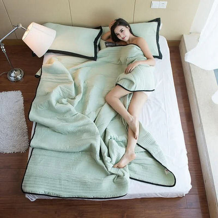 CoolBreeze | Cooling Blanket for Bed with Breathable Fabric | Lightweight Comfort for Hot Sleepers 2