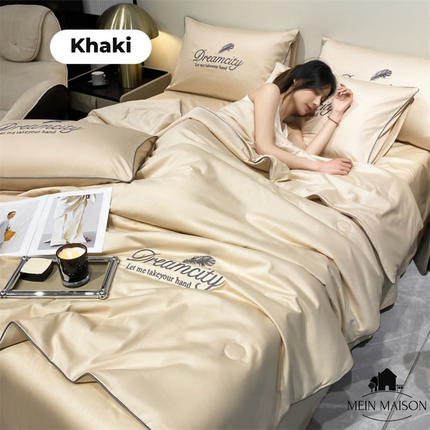 CoolBreeze | Lightweight Summer Blanket with Instant Cooling Effect | Soft Ice Silk for Refreshing Comfort 11