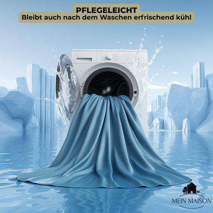 CoolBreeze | Lightweight Summer Blanket with Instant Cooling Effect | Soft Ice Silk for Refreshing Comfort 4
