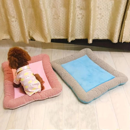 CoolBuddy | Pet Bed with Cooling Fabric & Non-Slip Base | Comfortable Resting Spot for Dogs and Cats 2