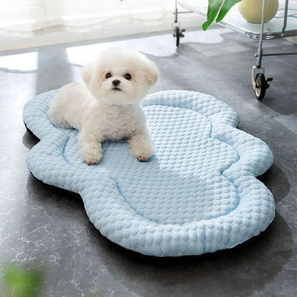 CoolCloud | Cooling Pet Mat with Breathable Material | Cloud-Shaped Design for Summer Comfort 1